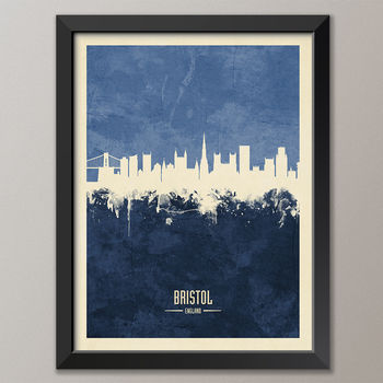 Bristol Skyline Print And Box Canvas, 2 of 6