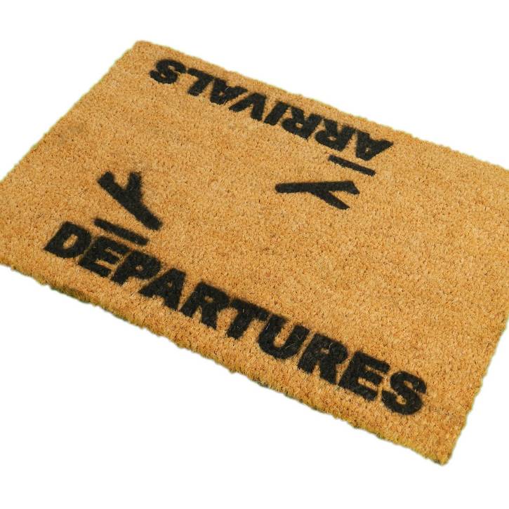 arrivals and departures doormat by thelittleboysroom ...