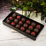 Rose And Violet Cream Truffle Box, thumbnail 3 of 6