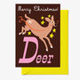 Merry Christmas Deer, thumbnail 4 of 5