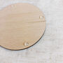 Personalised Coordinates Round Coaster, thumbnail 6 of 6