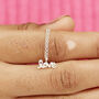 Sterling Silver Love Necklace, thumbnail 1 of 5