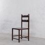 Tarang Dining Chair | Scallop Design Chair | Solid Wood, thumbnail 2 of 7