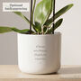 Personalised Mum Plant Pot With Houseplant, thumbnail 8 of 9