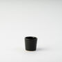 Handmade Black Ceramic Shot 'Glass', thumbnail 1 of 5