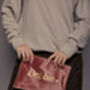 Personalised Name Velvet Accessory Bag, thumbnail 9 of 9