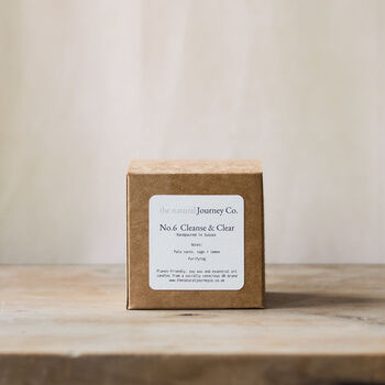 Cleanse + Clear Fresh Minty Aromatherapy Soy Wax Candle, 2 of 3