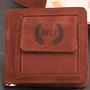 Personalised Hand Made Leather Wallet In Brown, thumbnail 2 of 8