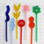 Colourful Acrylic Personalised Cake Toppers, thumbnail 7 of 7