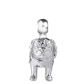 Pug Sterling Silver Charm, 2 of 12