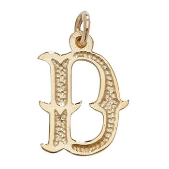 Gothic Initial Pendant, 4 of 12