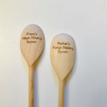 Personalised Eco Wooden Spoon, 10 of 10