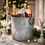 Gold Banded Standing Ice Bucket, thumbnail 4 of 6