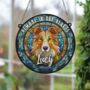 Rough Collie Memorial Suncatcher, thumbnail 3 of 6