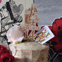 Personalised Alice In Wonderland Wooden Cake Topper, thumbnail 3 of 4