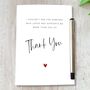 Thank You Card For Love And Support, thumbnail 1 of 7