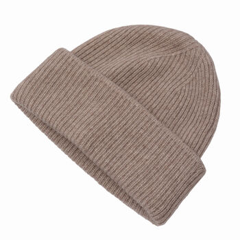 Ribbed Cashmere Beanie, 6 of 6