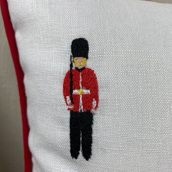 Children's London Embroidered Nursery Cushion, 7 of 8