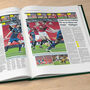 Manchester United Personalised Football Telegraph Book, thumbnail 7 of 11