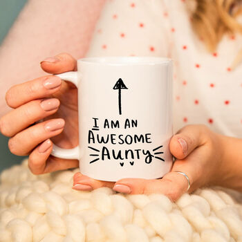 'I Am An Awesome Aunty / Uncle' Mug Set, 5 of 6