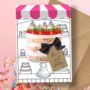 Personalised Sweet Birthday Cake Card For Her, thumbnail 6 of 7