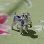 Schnauzer Charm Sterling Silver, thumbnail 1 of 10