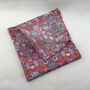 Self Tie Bow Tie In Red Liberty Of London Print, thumbnail 7 of 7