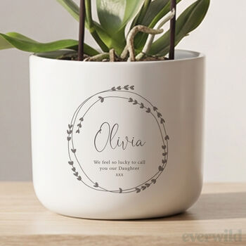 Personalised Birthday Plant Pot Gift | Add A Plant, 4 of 8