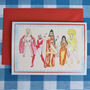 All The Queens A6 Recycled Card, thumbnail 2 of 5