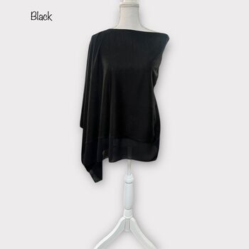 Light Weight Wool Mix Poncho, 12 of 12