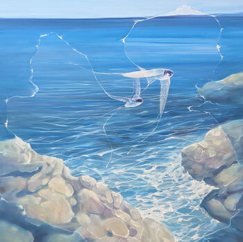 Enchanted Blue Seascape, 2 of 11