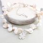 Keshi Pearl Clover Charm Bracelet, thumbnail 12 of 12
