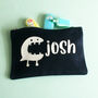 Little Monsters Personalised Pencil Case For Boys, thumbnail 3 of 4