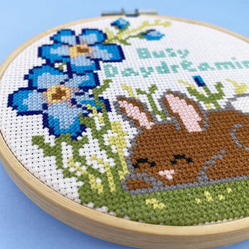 Busy Daydreaming Cross Stitch Kit, 7 of 10