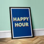 Happy Hour, Portrait, Bright, Vibrant, Poster Print, thumbnail 3 of 5