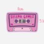 Selena Gomez Inspired Cassette Tape Stickers, thumbnail 2 of 2