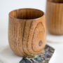 Scandinavian Wooden Coffee Cup Set, thumbnail 2 of 4