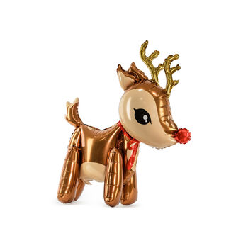 Reindeer Foil Balloon Christmas Decoration, 2 of 2