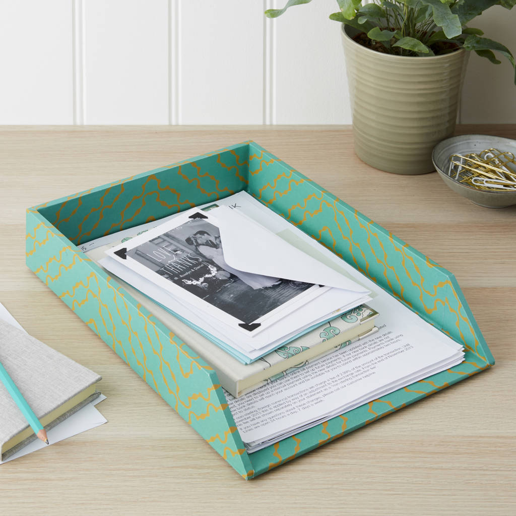 Decorative Letter Tray By Harris Jones Notonthehighstreet Com