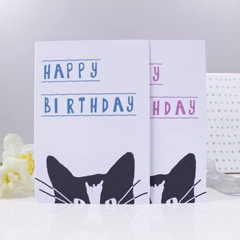 'Happy Birthday' Cat Card, 6 of 6