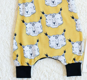 Snow Leopards Grow With Me Romper, 4 of 8