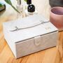 Personalised Two Tiered Large Jewellery Box With Drawer Perfect Wedding Gift, thumbnail 11 of 12