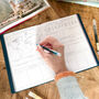 Personalised Refillable A5 Planner Folio | Vegan Leather Journal Cover, thumbnail 9 of 12