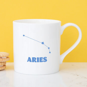 Aries Constellation China Mug, 3 of 10