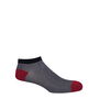 Lux Taylor Men's Trainer Socks – Sky, Orange, Black, thumbnail 4 of 4