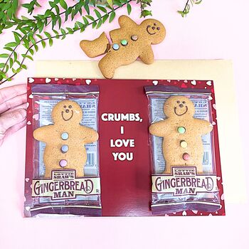 Large Gingerbread Men Valentine's Day Cards, 7 of 7