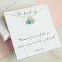 Knot Of True Friendship Silver Necklace Gift Box, thumbnail 1 of 6