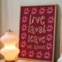 Live, Laugh, Leave Me Alone Print, thumbnail 1 of 4