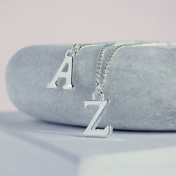 Silver Plated Alphabet Charm Necklace, 10 of 12