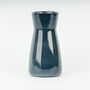 Large Handmade Stoneware Navy Bouquet Vase For Flowers, thumbnail 1 of 4